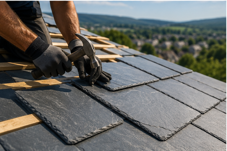 Slate Roof Installations in Cardiff and South Wales